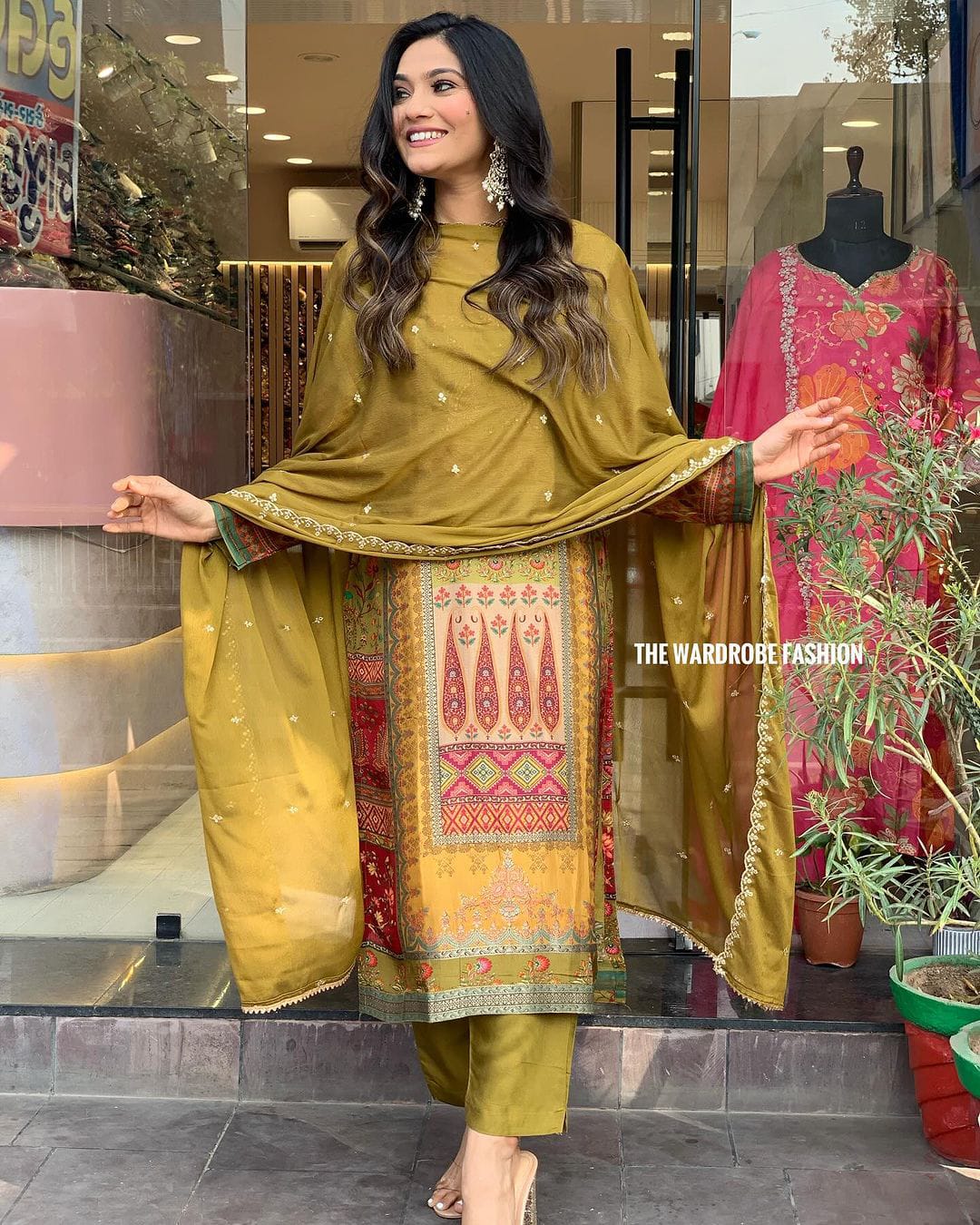 Keshav Heavy Silk Digital Printed Kurti With Bottom Dupatta Wholesale Market In Surat
